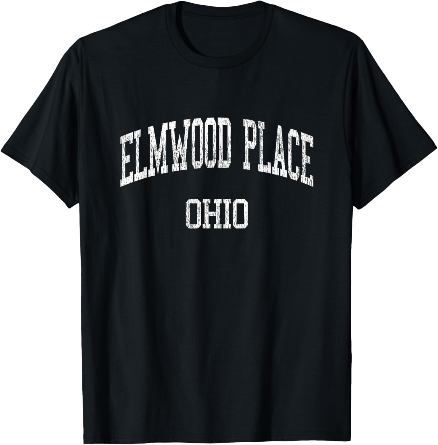 Elmwood Place Ohio OH Vintage Athletic Sports Design