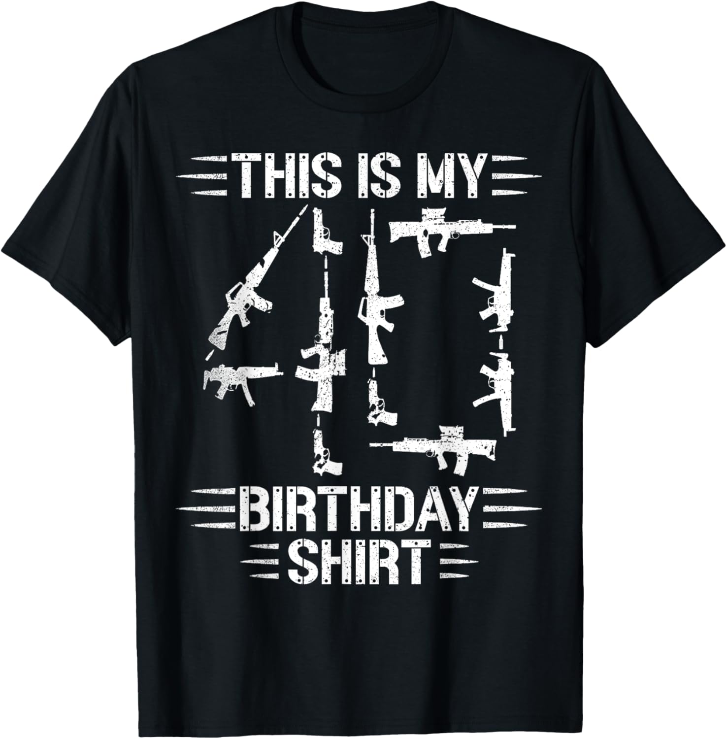 40Th Birthday 40 Years Old Guns Weapons Owner