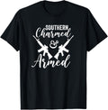 Southern Charmed Armed Womens Funny Gun Owner
