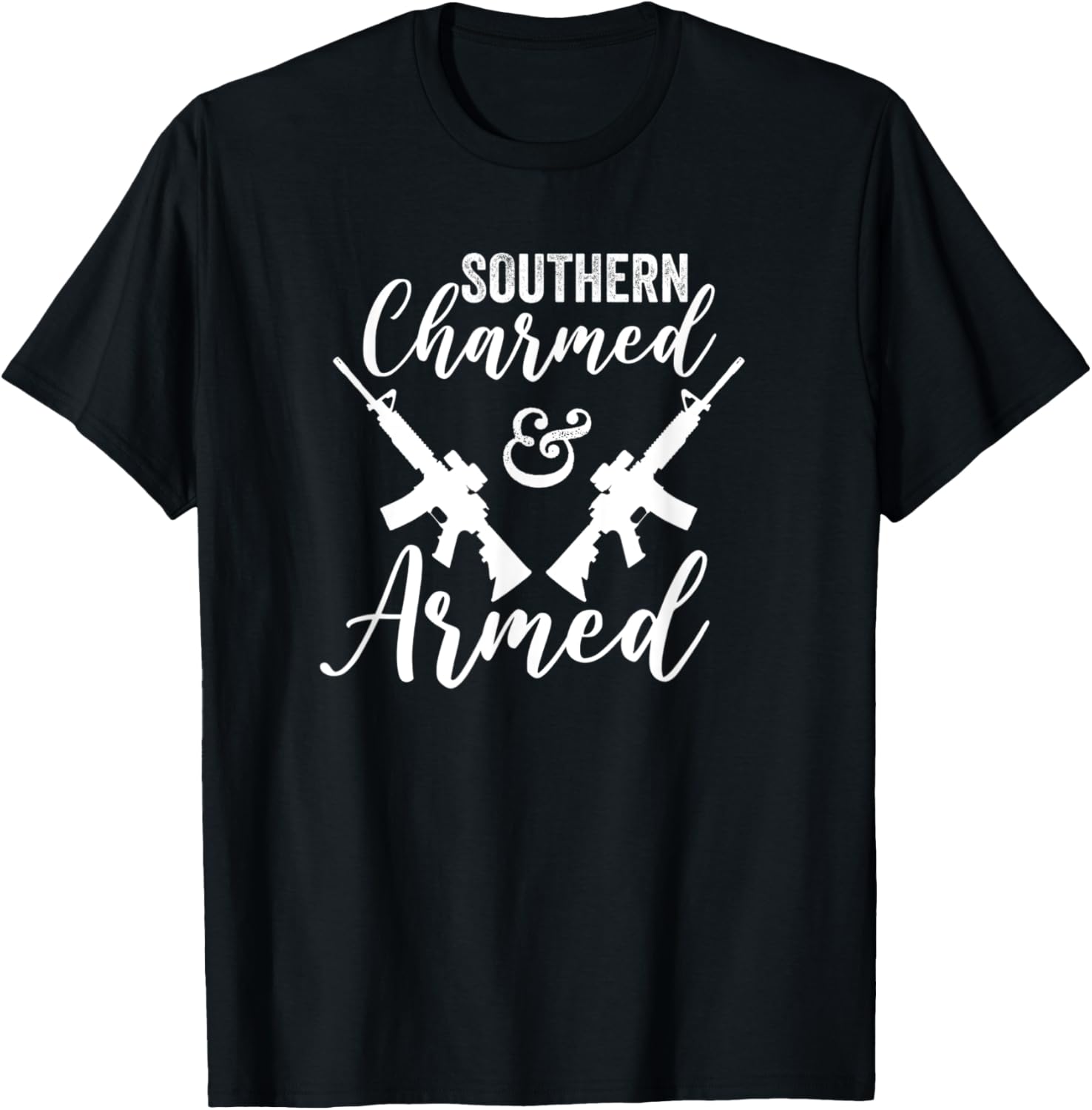 Southern Charmed Armed Womens Funny Gun Owner