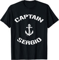 Sailing Boat Captain Sergio Personalized Boating Name
