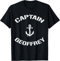 Sailing Boat Captain Geoffrey Personalized Boating Name