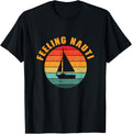 Feeling Nauti Sailing Sailboat Sailor Boating Retro
