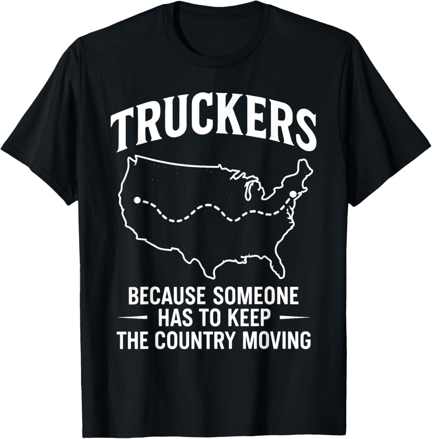 American Patriotic Truck Driver Us Map Diesel Trucking