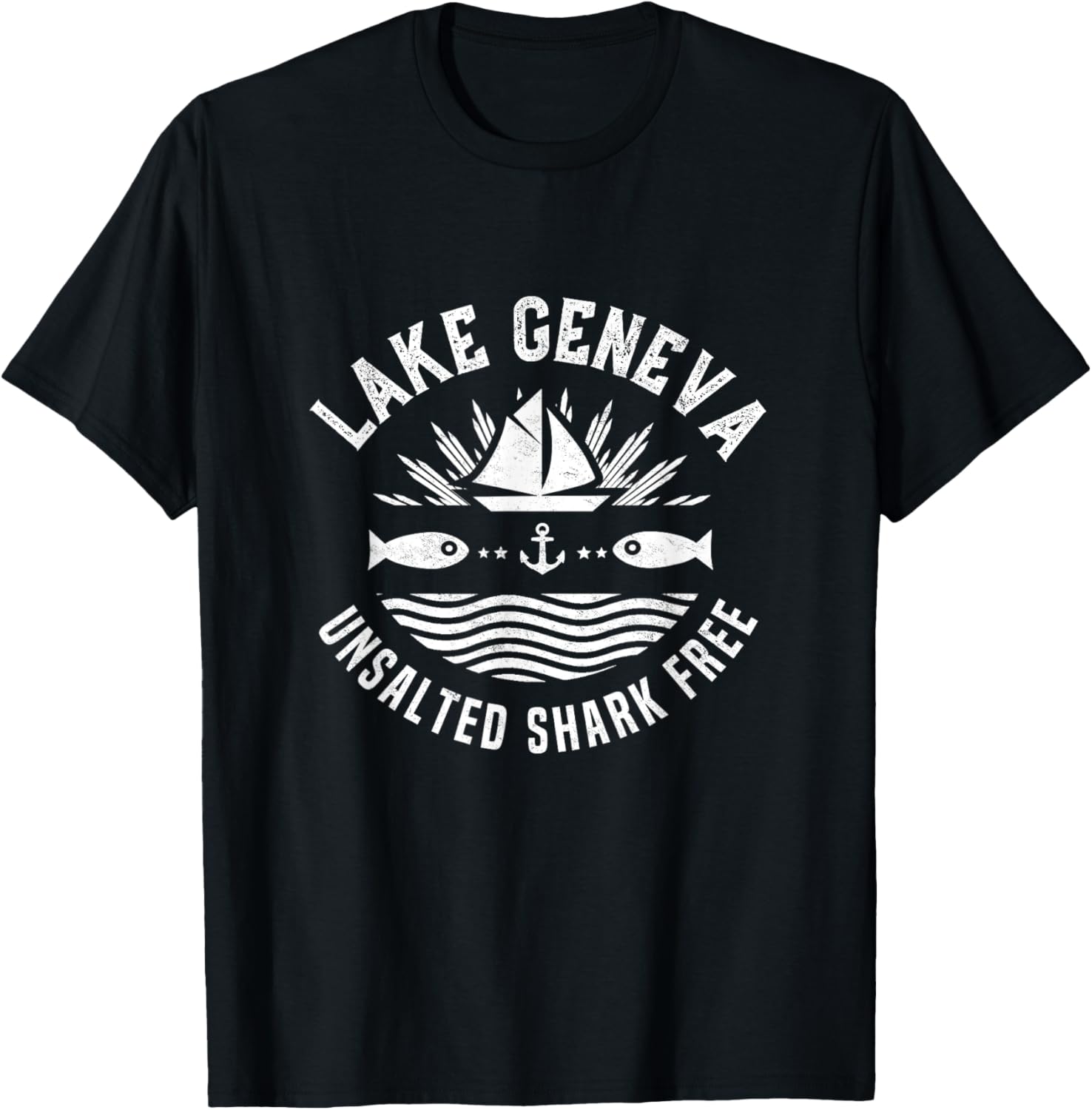 Lake Geneva Unsalted Shark Free Wisconsin Fishing Boat