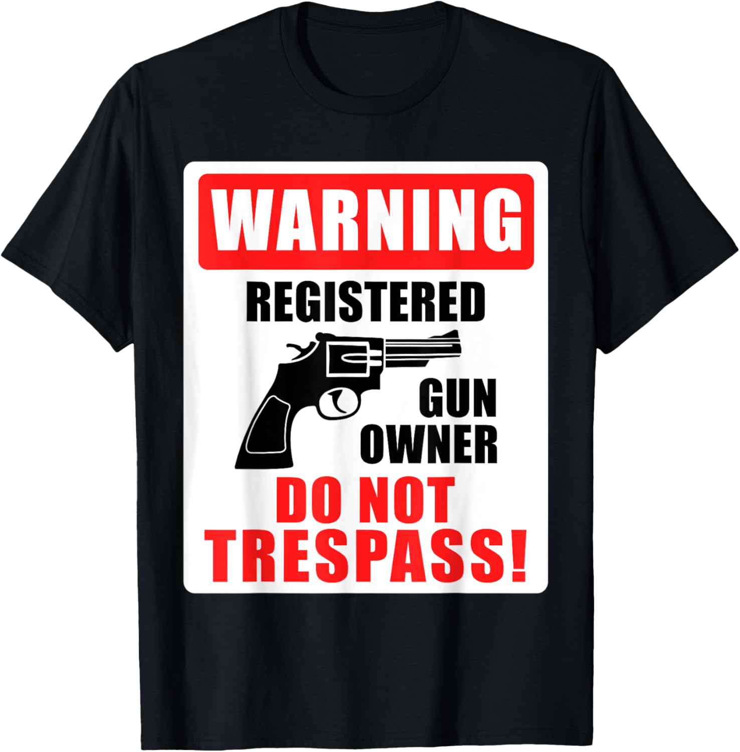 Registered Gun Owner Sign