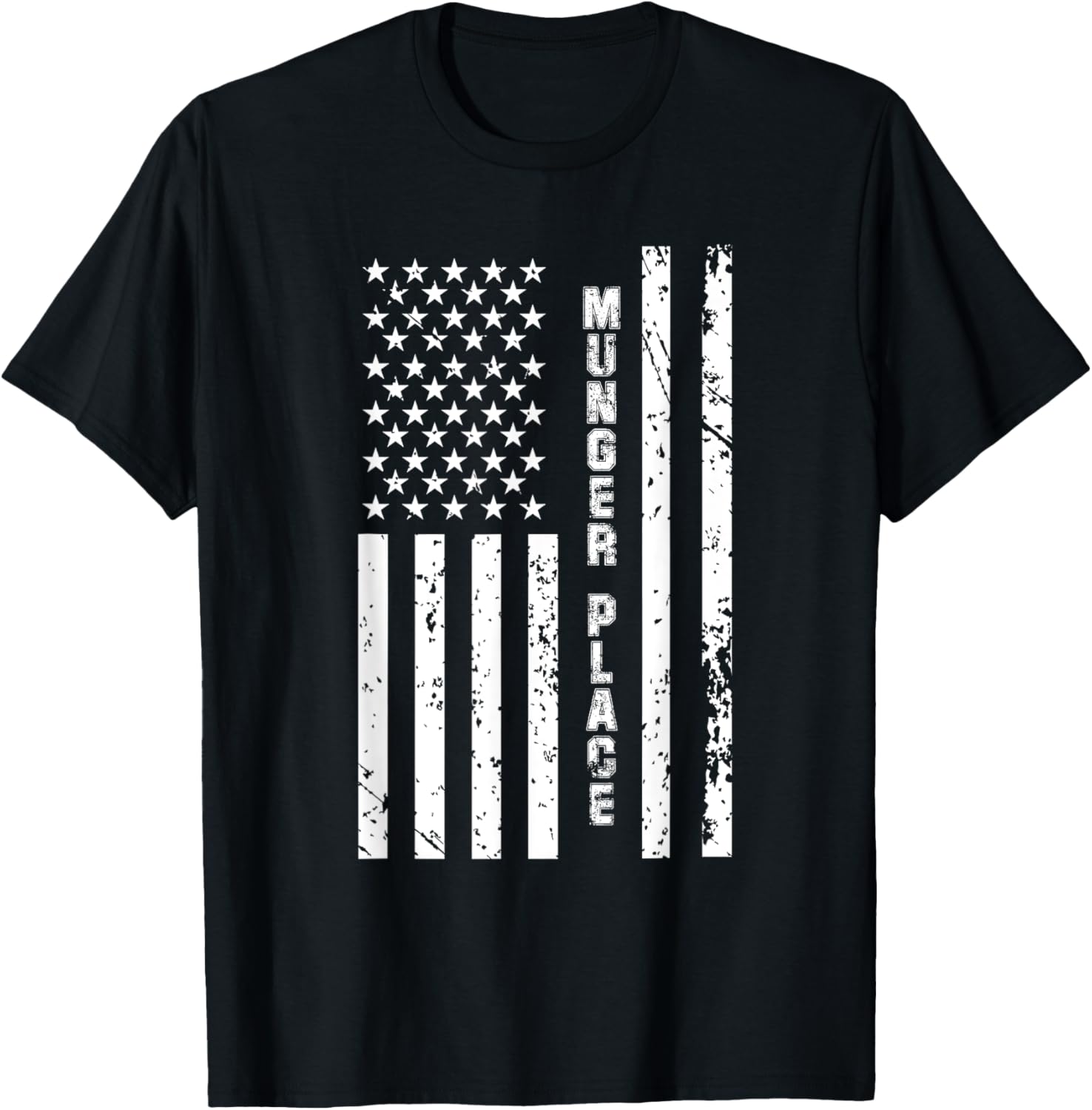 Munger Place United States Distressed US Flag