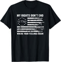 My Rights Dont End Where Your Feelings Begin Pro Gun Rights