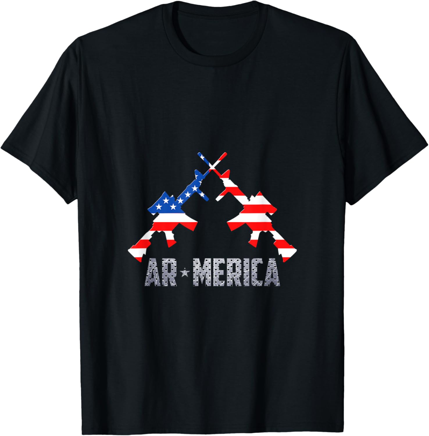 Ar Merica Ar15 Usa Flag Patriot Guns 2Nd Second Amendment