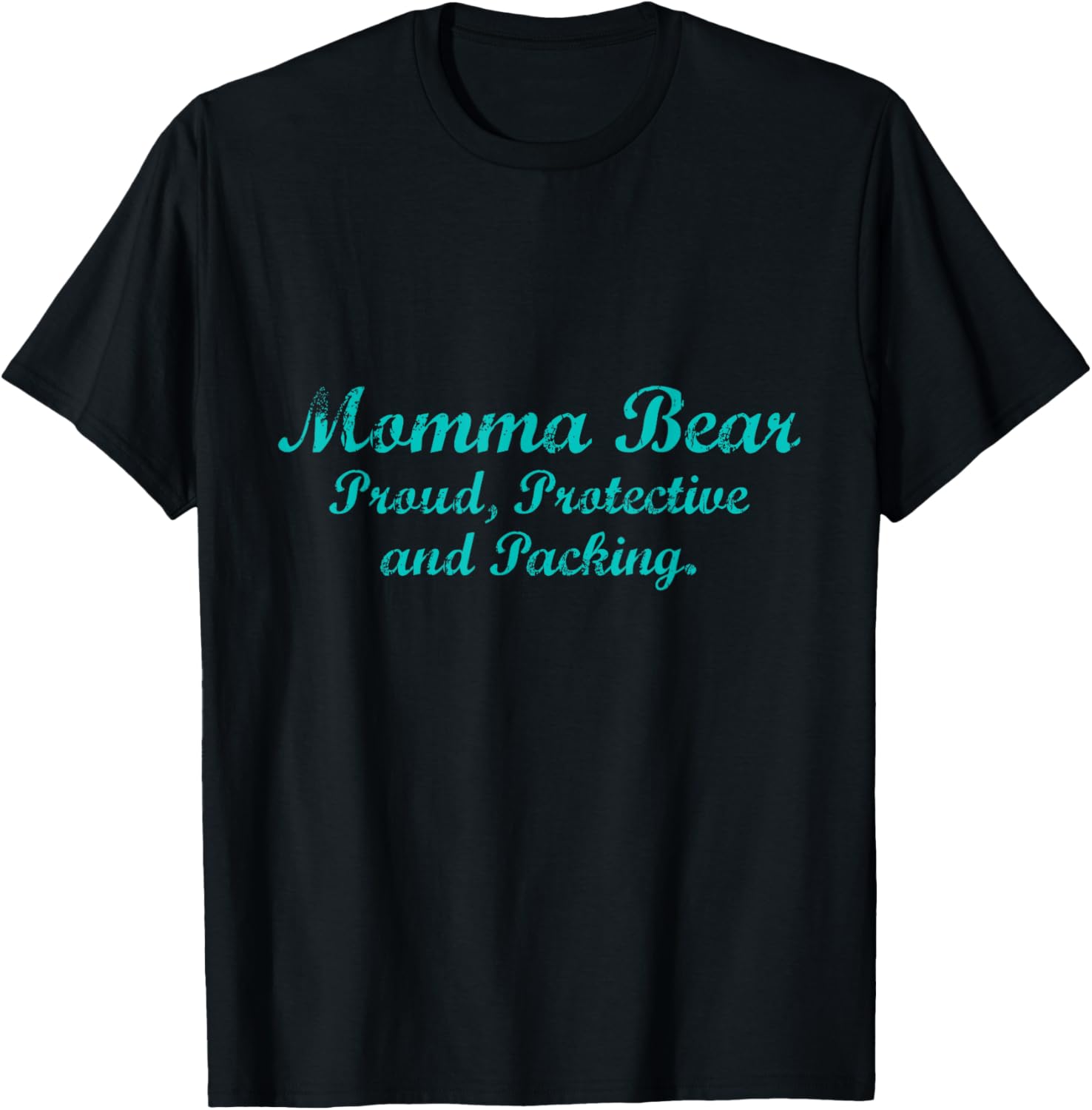 Proud Packing Momma Shooting Shirts For Women Gun