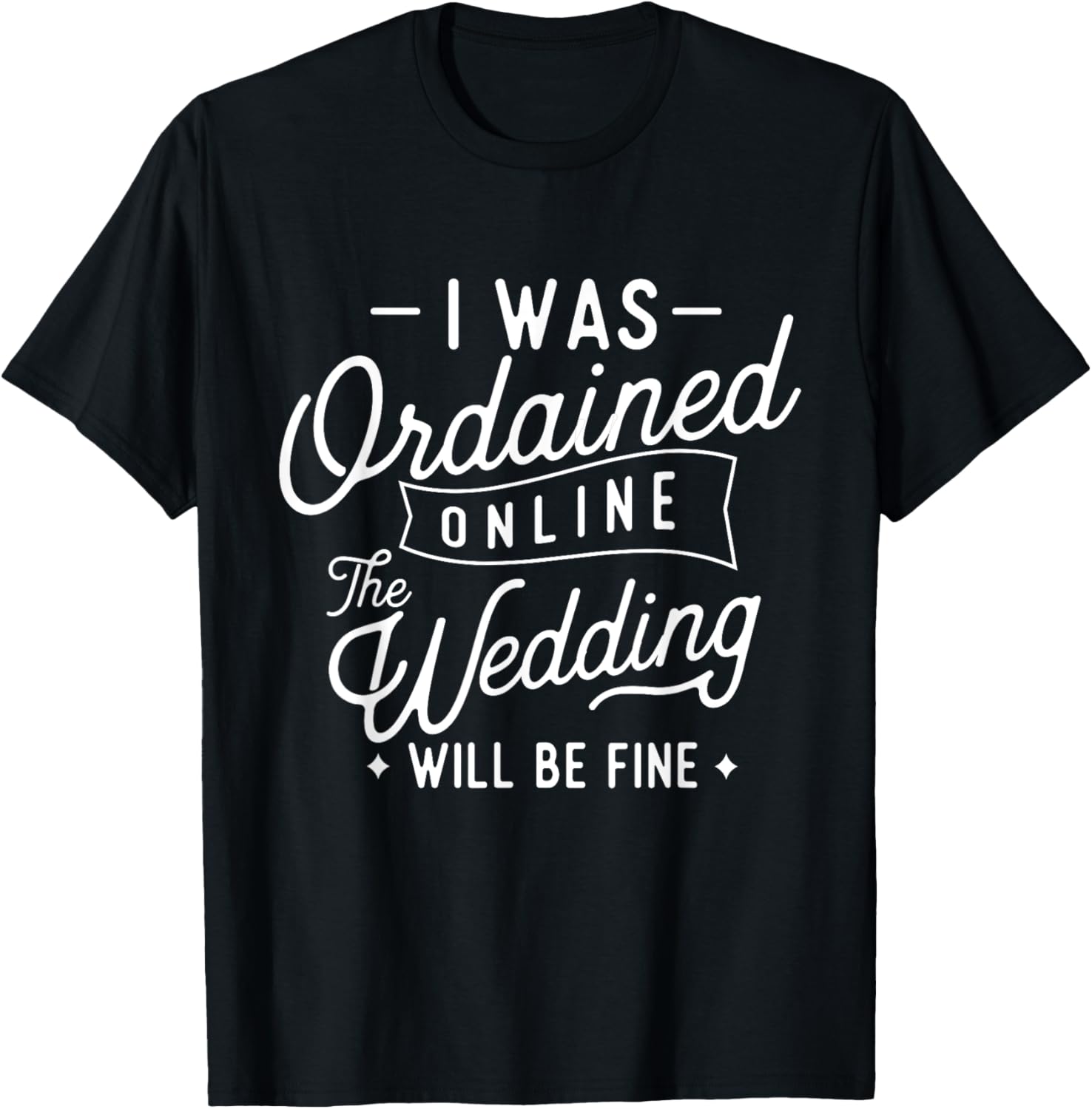 Online Ordained Minister Fit Boat Neck Short Sleeve