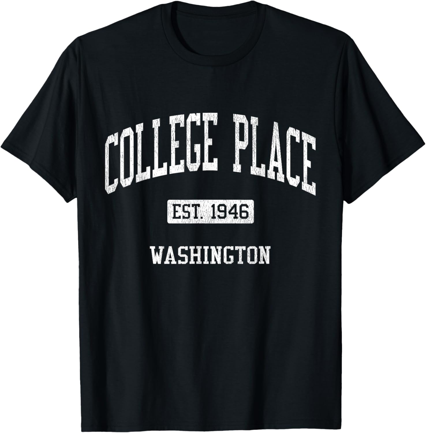 College Place Washington WA JS04 Vintage Athletic Sports