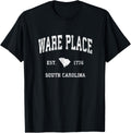 Ware Place South Carolina SC Vintage Athletic Sports Design