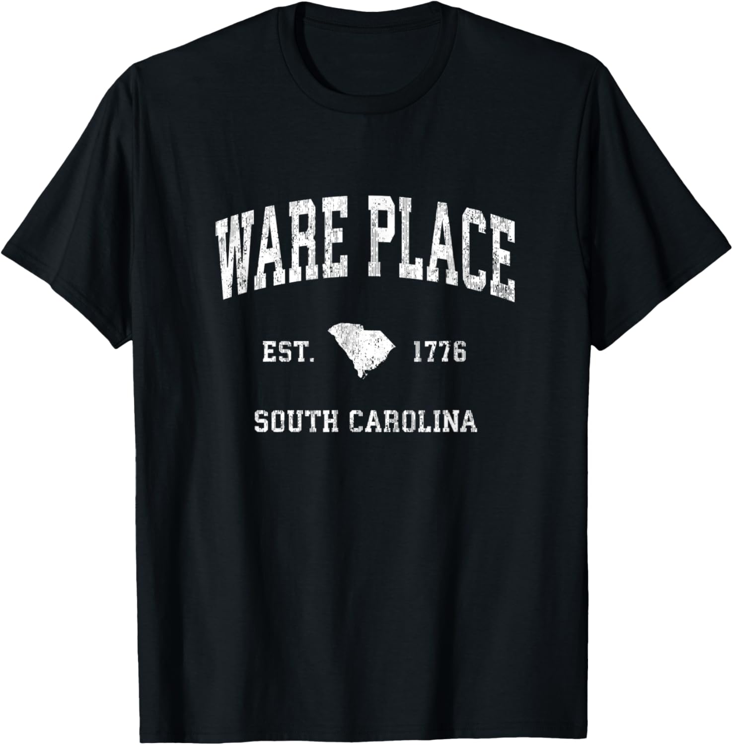 Ware Place South Carolina SC Vintage Athletic Sports Design
