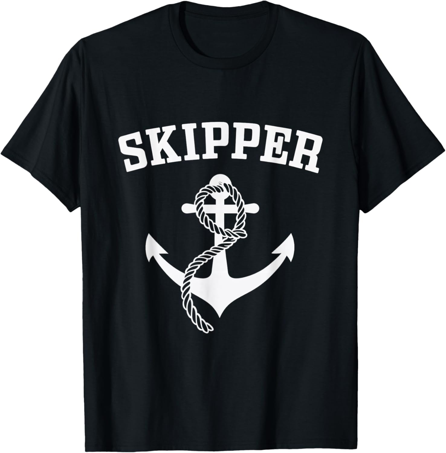 Skipper Anchor Nautical Sailor Boating Captain