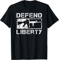 Defend Liberty 2Nd Amendment Pro Gun Rights Ar15 Rifle