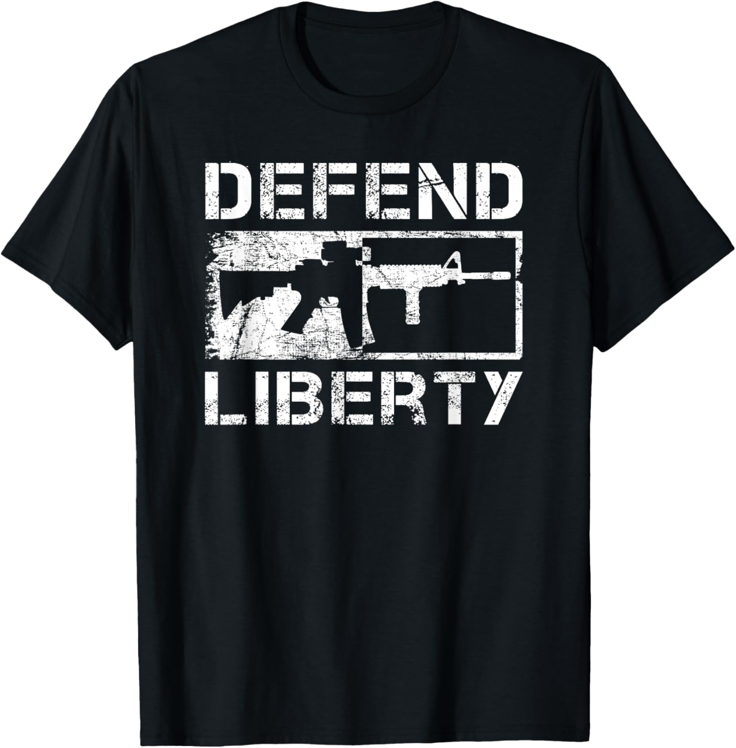 Defend Liberty 2Nd Amendment Pro Gun Rights Ar15 Rifle