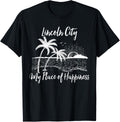 Oregon Beach My Place Of Happiness - Lincoln City Men Women Kids