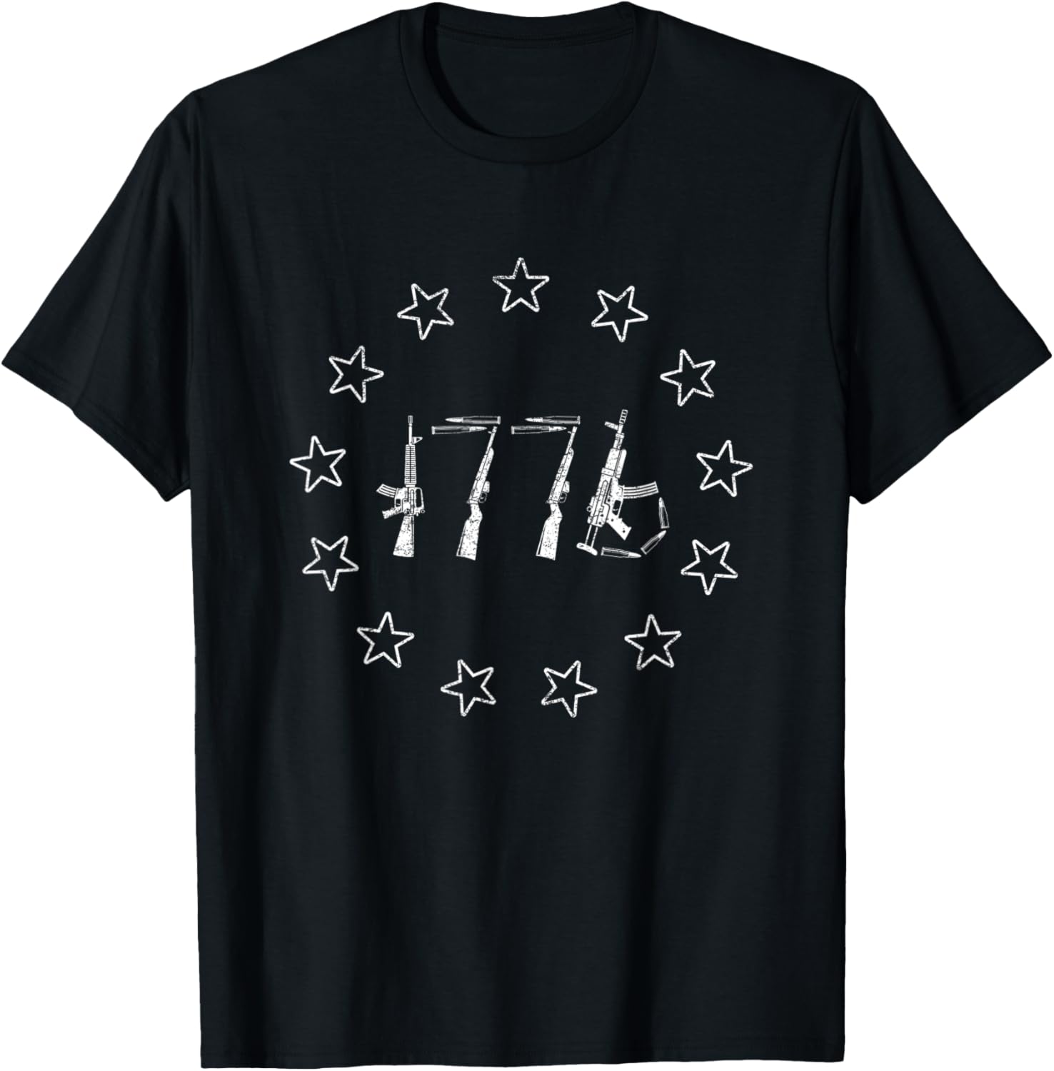 1776 Betsy Ross Flag Guns 2Nd Amendment