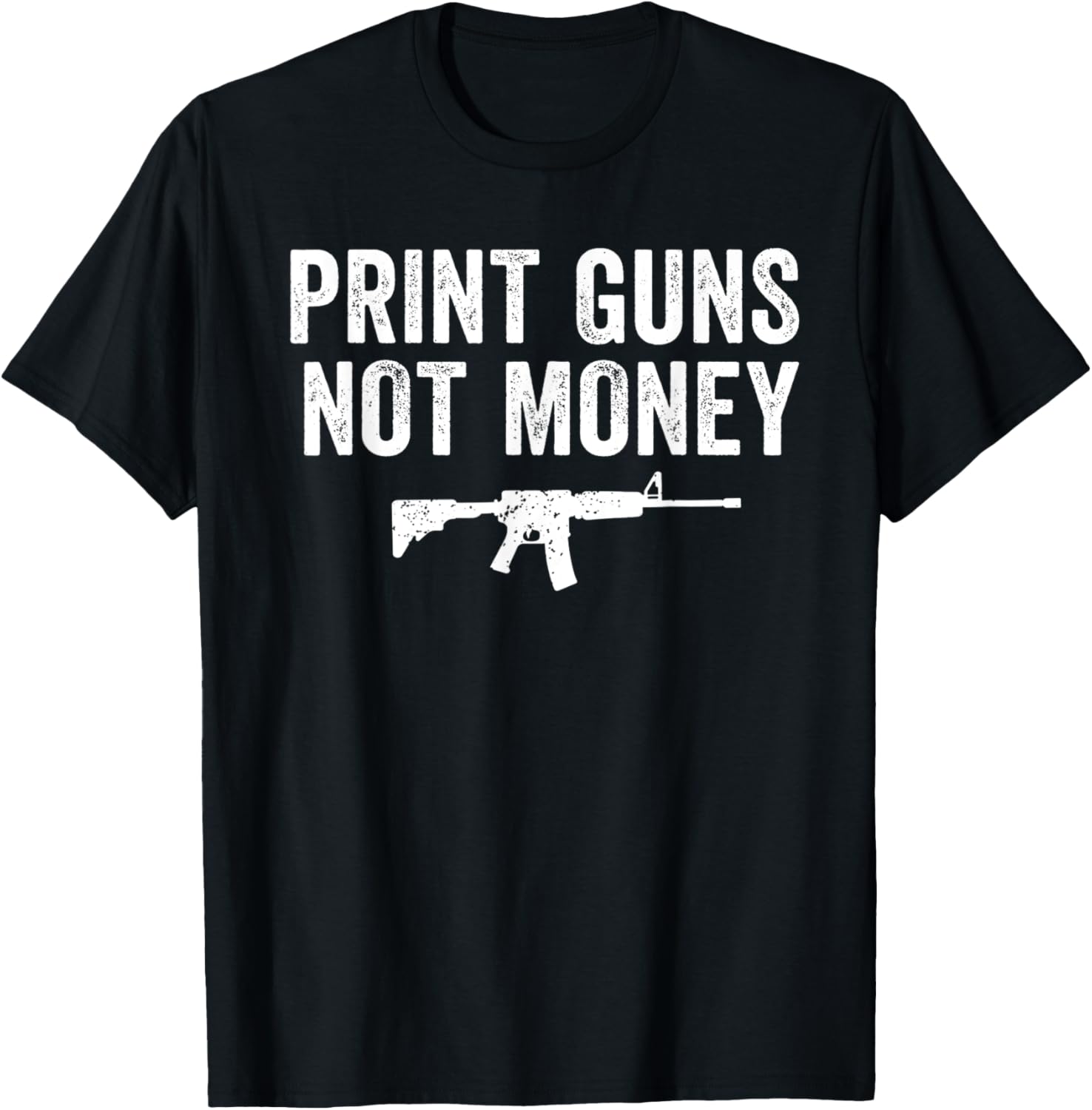 Print Guns Not Money Distressed