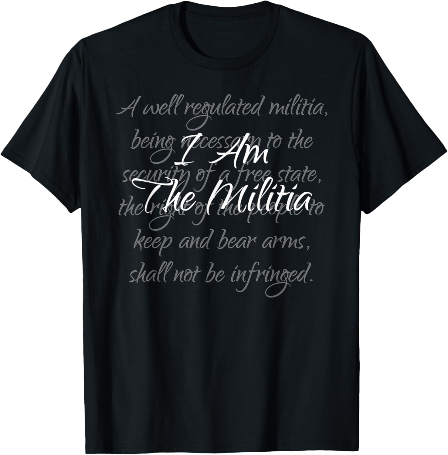 Scout Co I Am Militia Pro 2Nd Amendment Proud American Unisex T