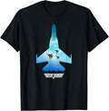 Top Gun Fighter Jet Silhouette In Sky Action Movie