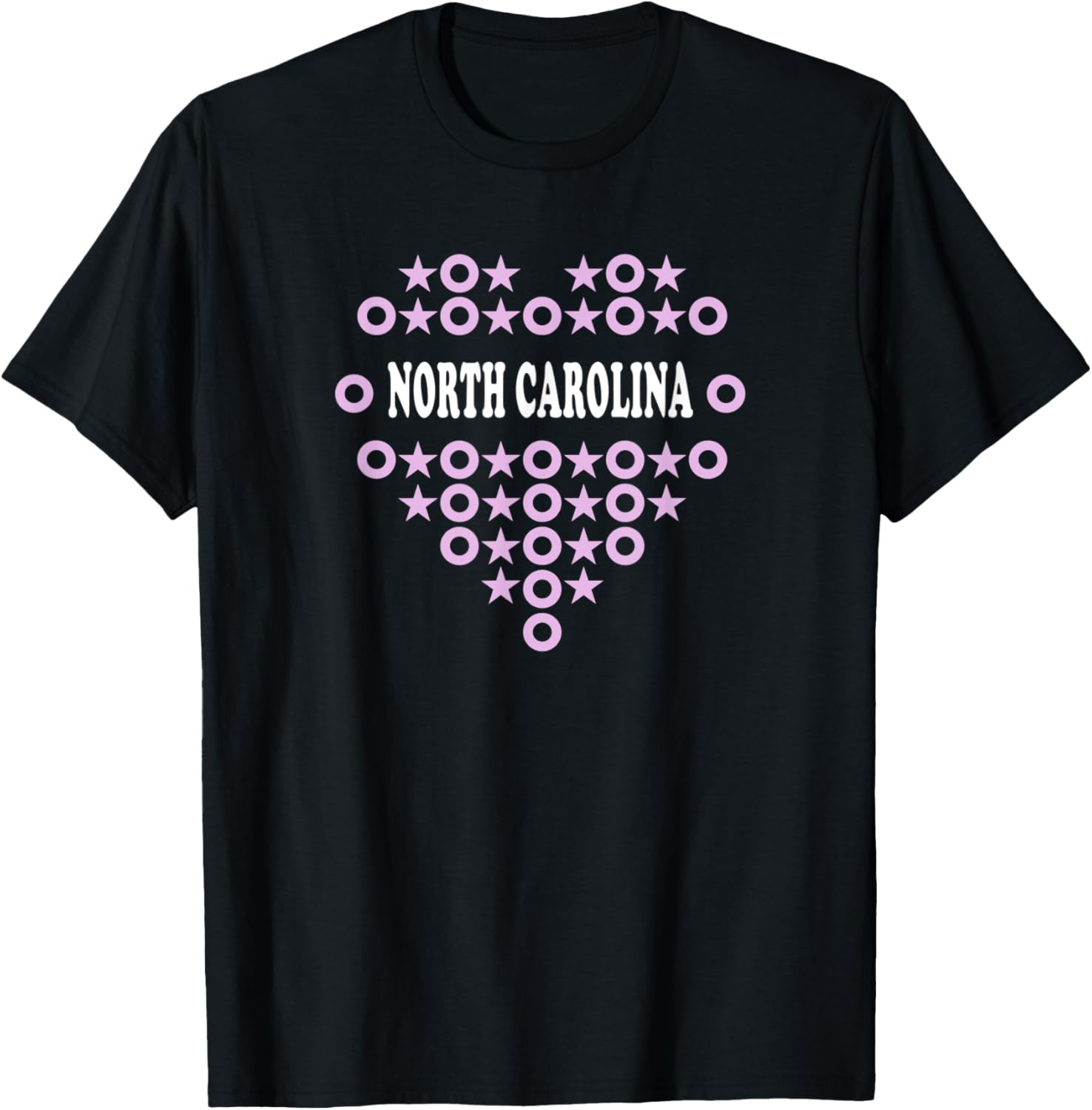 North Carolina Pink Heart A Great Place