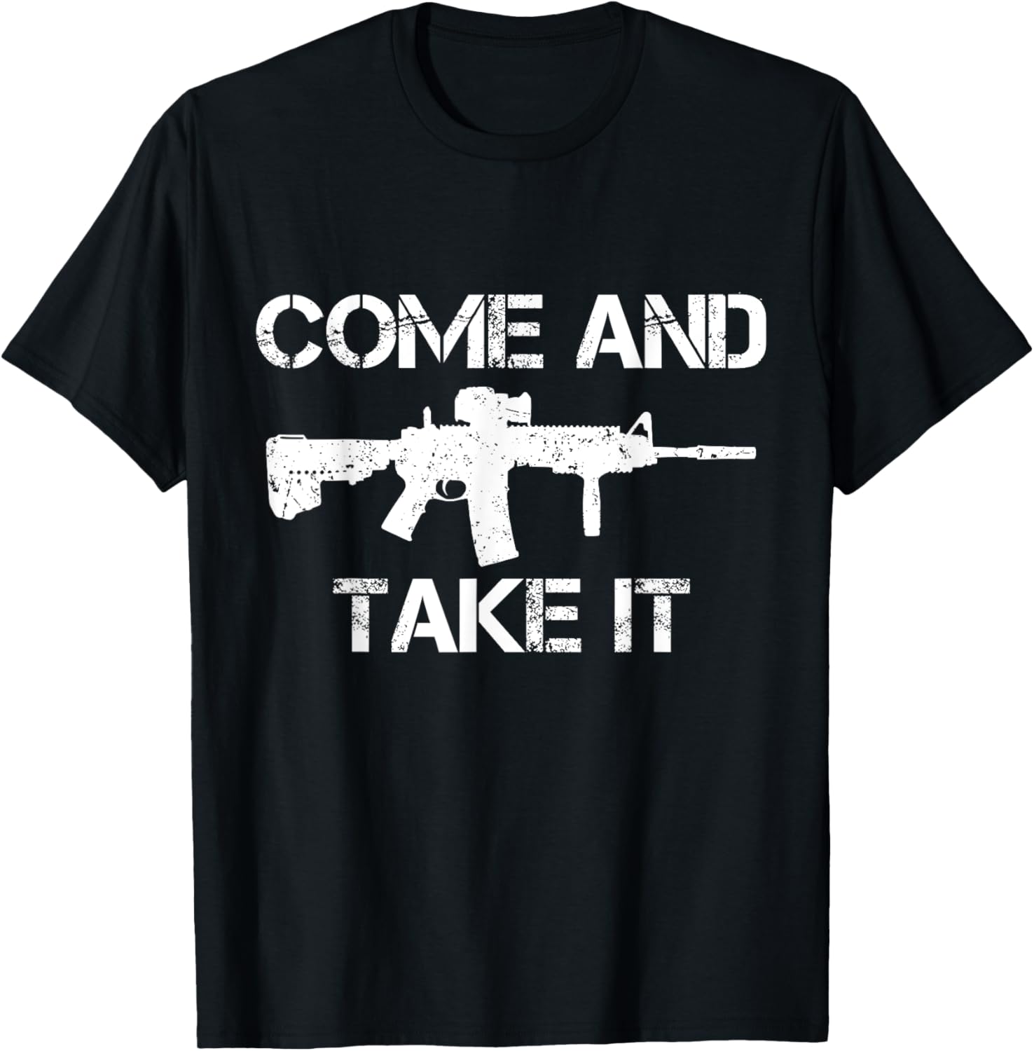 M4A1 Rifle 2Nd Amendment Come Take It Patriotic Gun