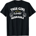 Fun Graphic-This Girl Loves Nebraska