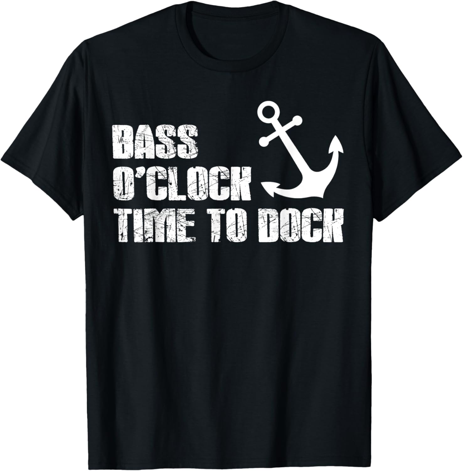 Fishing Bass O Clock Time To Dock Boating