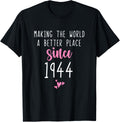 Making World Better Place Since 1944 80th Birthday 80 Years