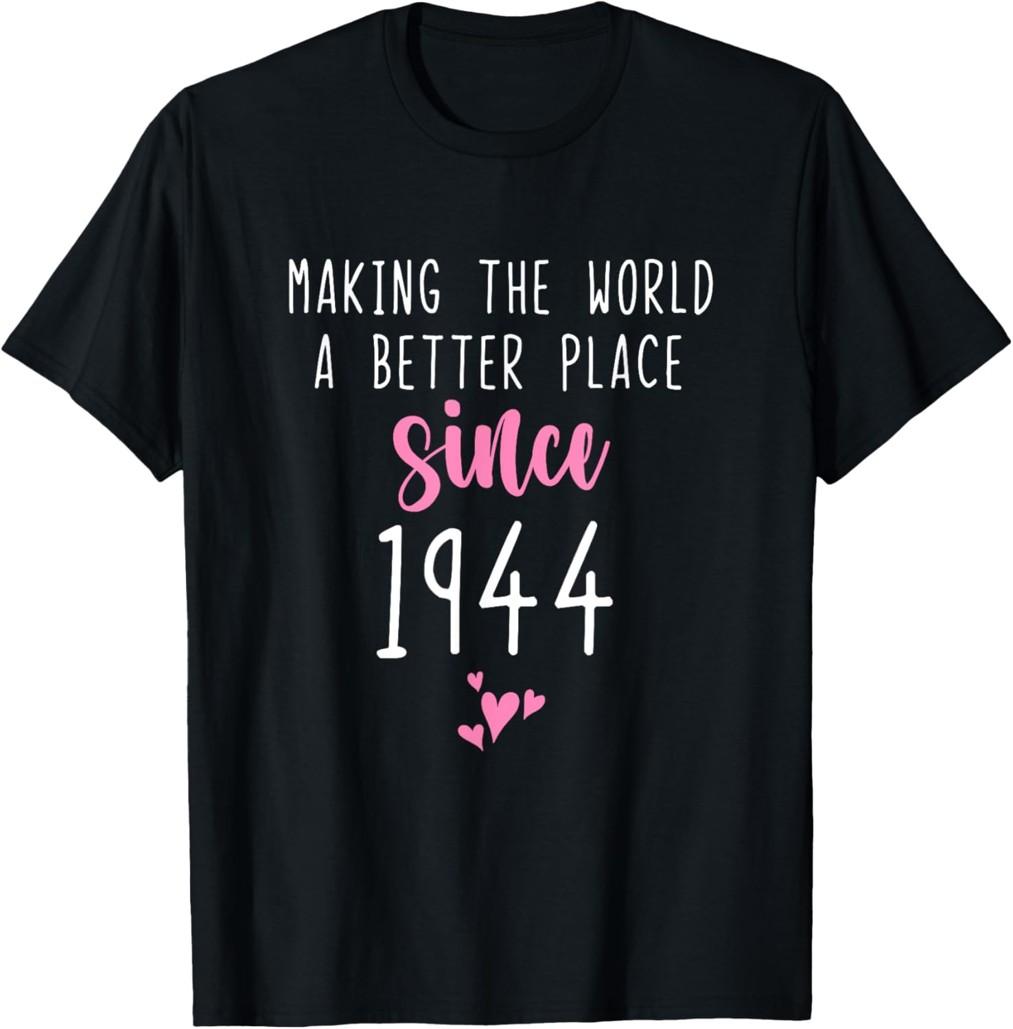 Making World Better Place Since 1944 80th Birthday 80 Years