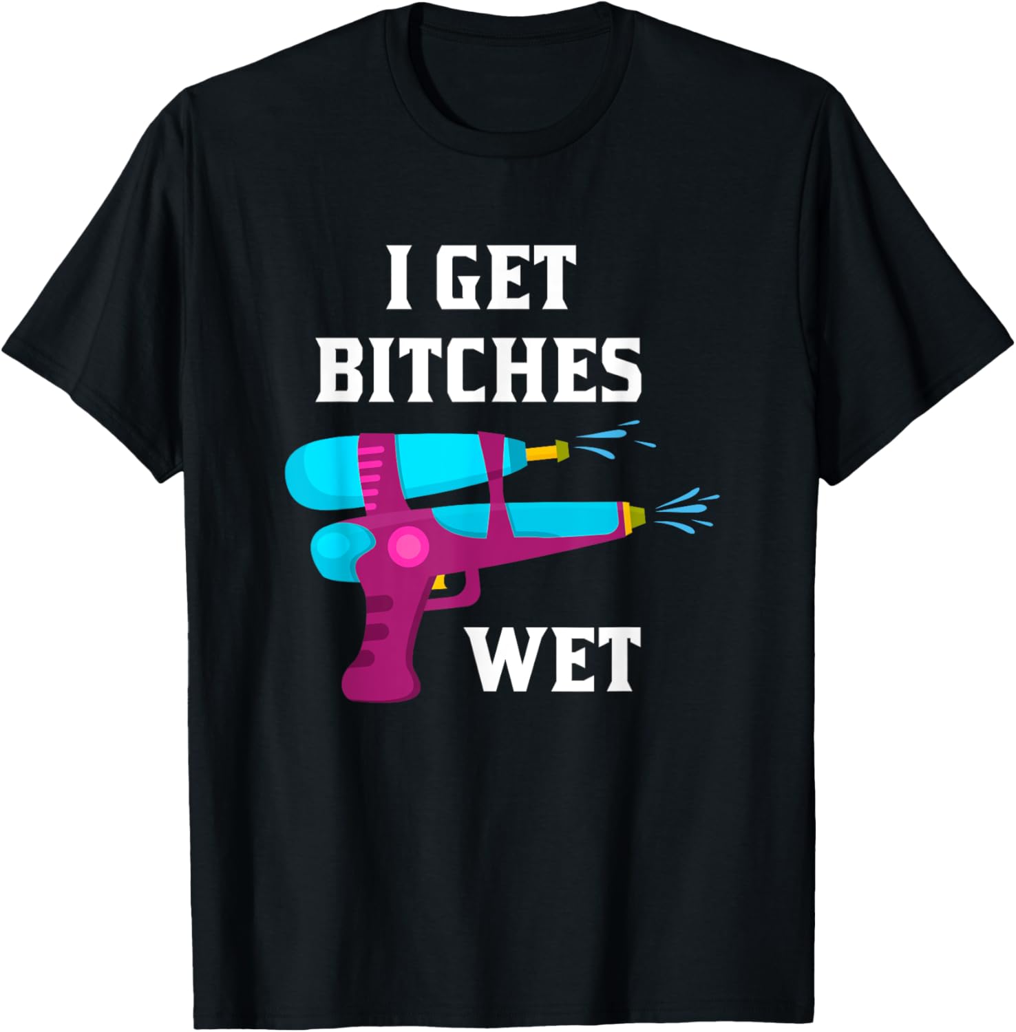 Squirt Gun Shirt Adults Funny Water Soakers Tshirt