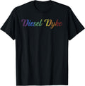 Diesel Dyke Rainbow Lgbt Homosexual Bisexual Gay Lesbian