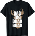 Bag Tag Drag Brag Hunting Deer Guns Country