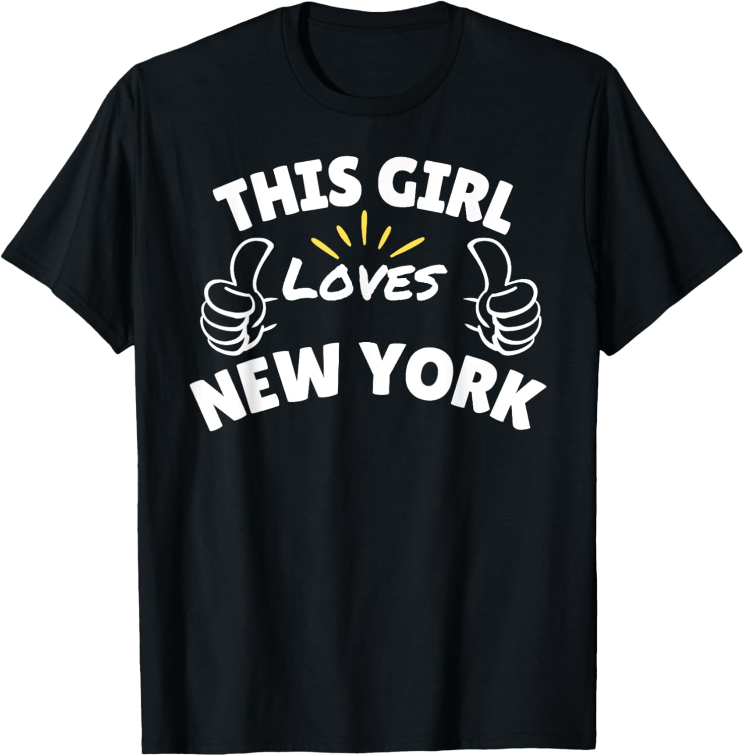Fun Graphic-This Girl Loves New York