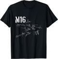M16 Gun Parts Diagram Schematic 5 56 Cal Military Gun M16
