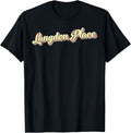 Langdon Place TShirt Retro Art Baseball Font Vintage