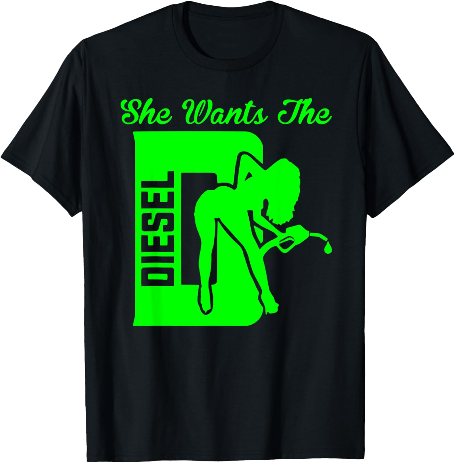 Big D Diesel Sexy Pimp Girl Design