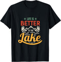 Fuuny Retro Life Is Better At Lake Fishing