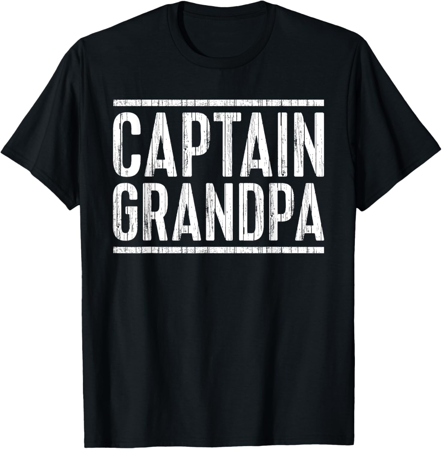 Captain Grandpa Men Fathers Day Boating