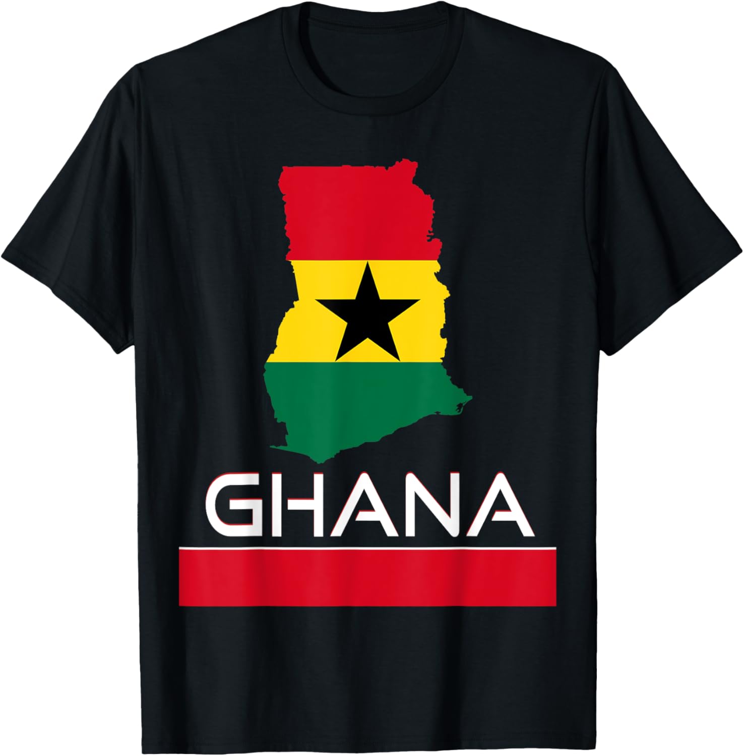 Ghana. Political, Africa. Country, Places. Unisex