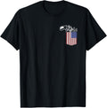 Usa Pocket Gun Shirt Funny 2Nd Amendment Shirt Pro Guns