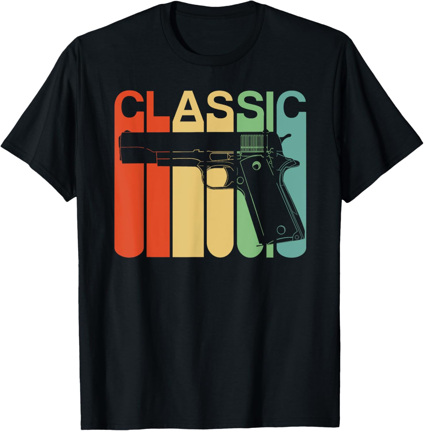 Classic 1911 Pro Second Amendment T Shirt