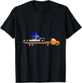 Tow Truck Carrying A Diesel Engine Girls Boys