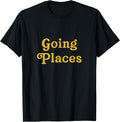 Going Places - distressed yellow