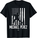 Distressed Flag Swing Michael Perez Prospect Baseball Fan