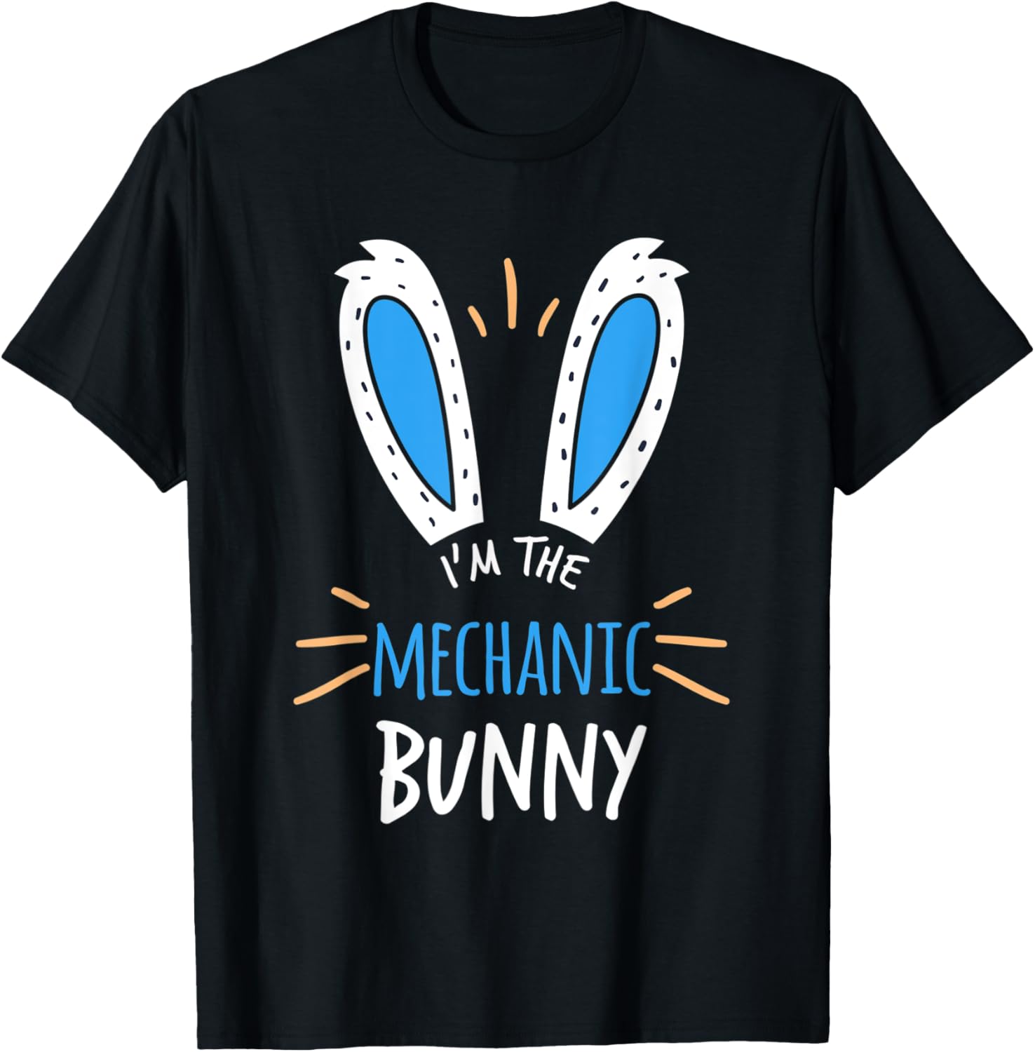 I M Mechanic Bunny Ears Boat Diesel Easter