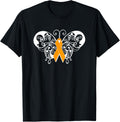 Gun Control Shirt Orange Ribbon Butterfly Gun Reform Tshirt