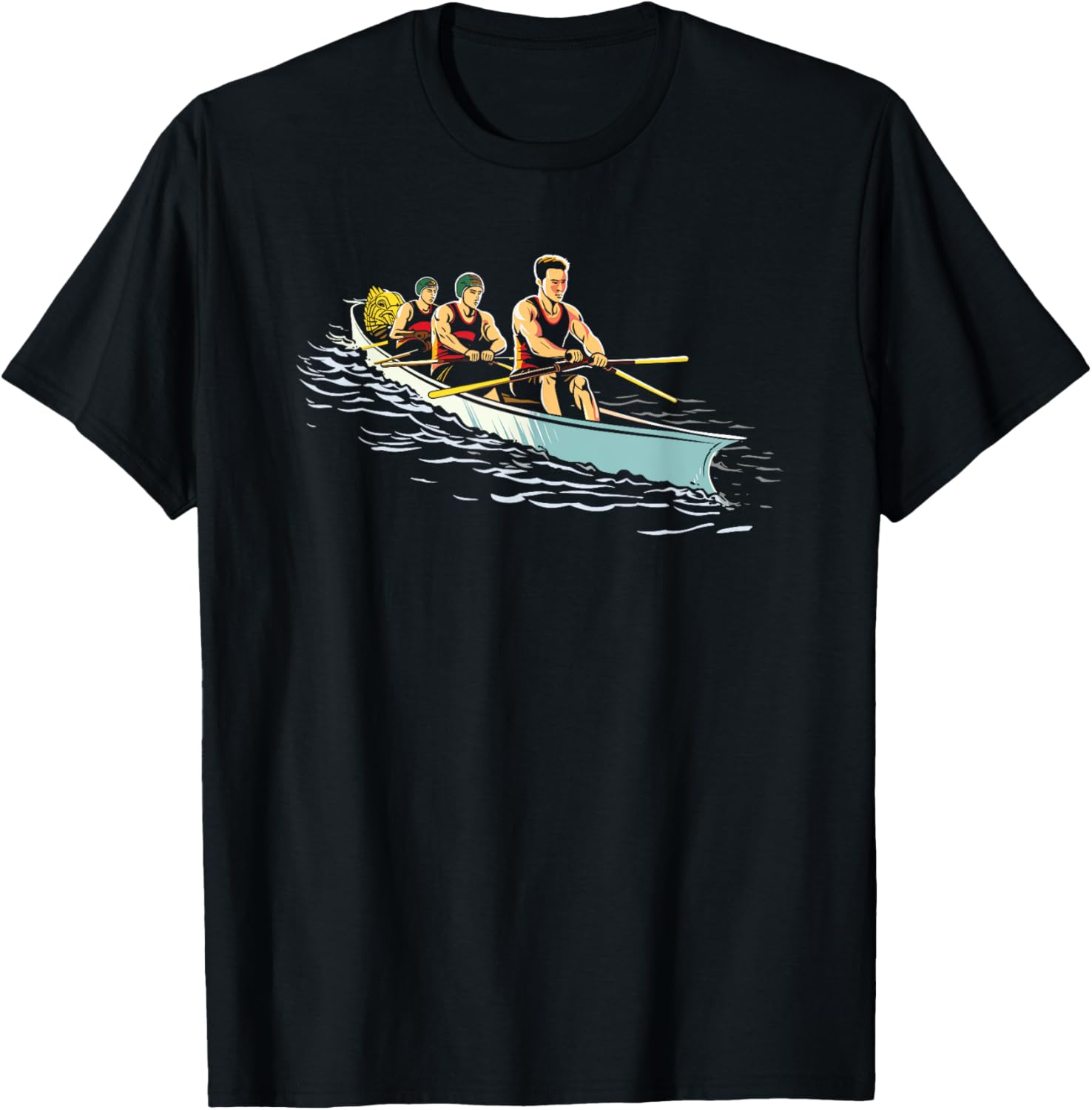 I Love Rowing Lover Row Boat Water Sports